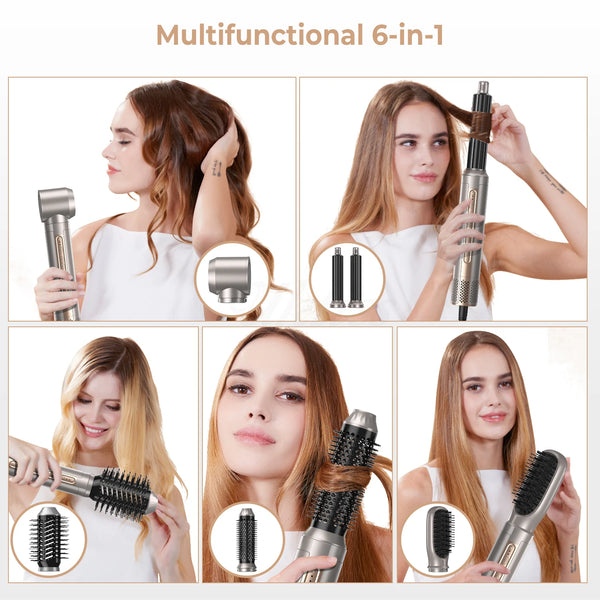6-in-1 Hair Styler Brush