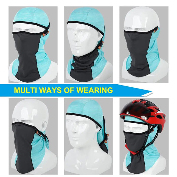 Cool Ice Silk Cycling Mask