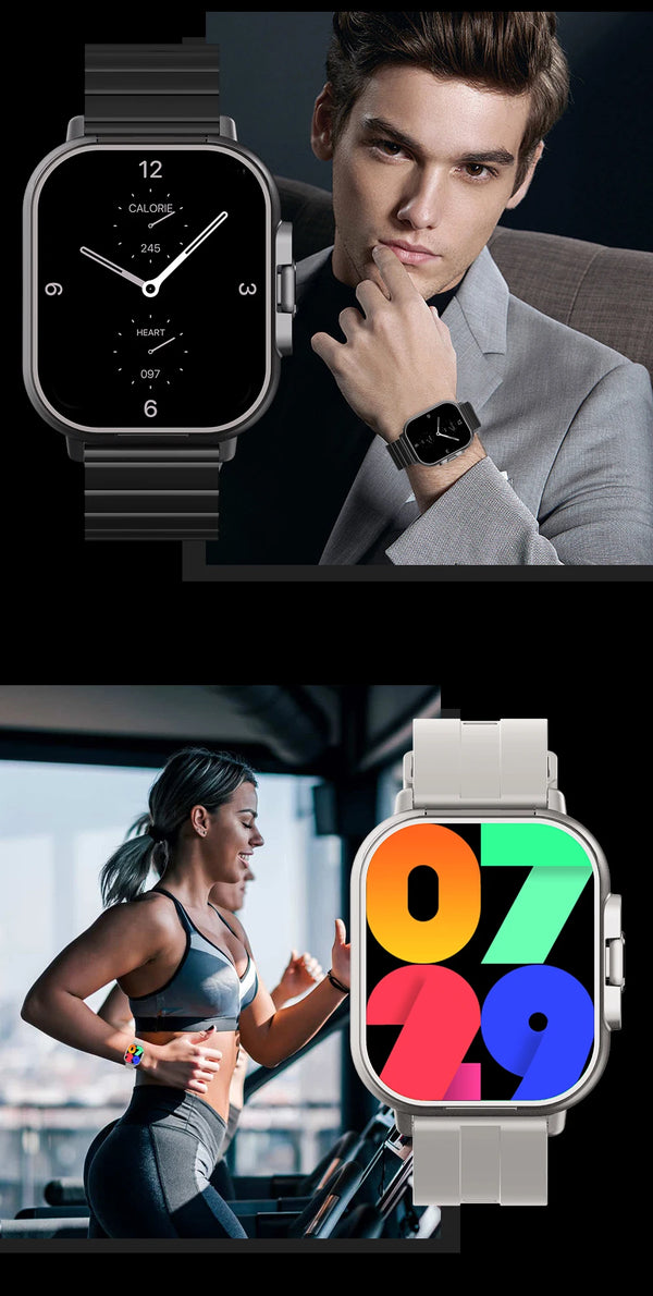 Smart Style Watch with Earbuds