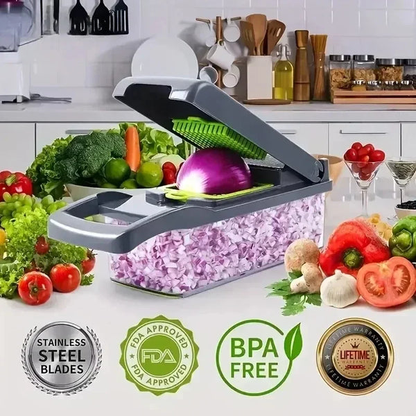 Magic Veggie Slicer & Strainer