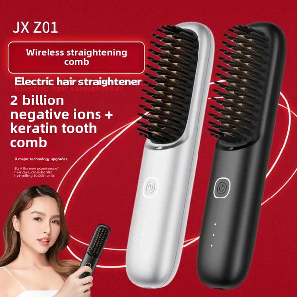 Wireless Hair Straightening Comb